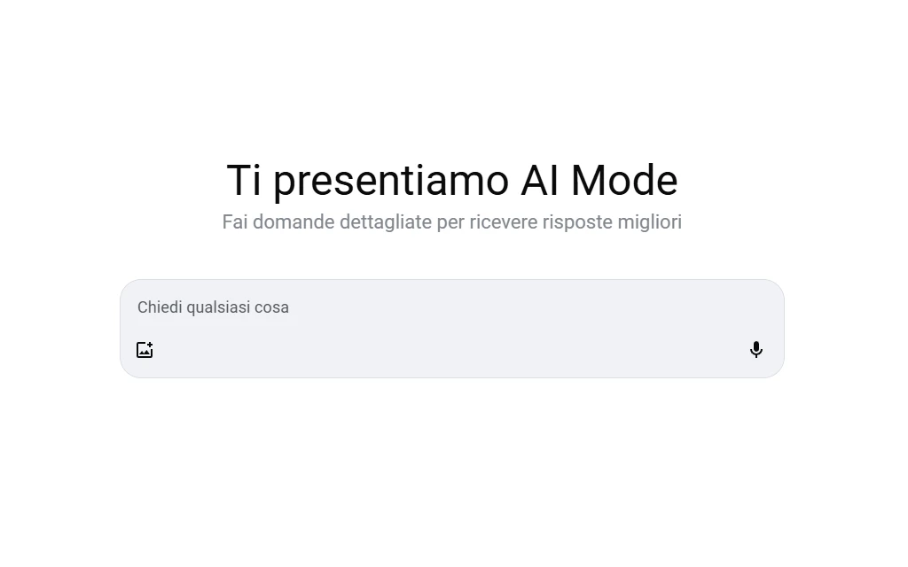 Google AI Mode in Italia: come prepararsi alla nuova era della ricerca